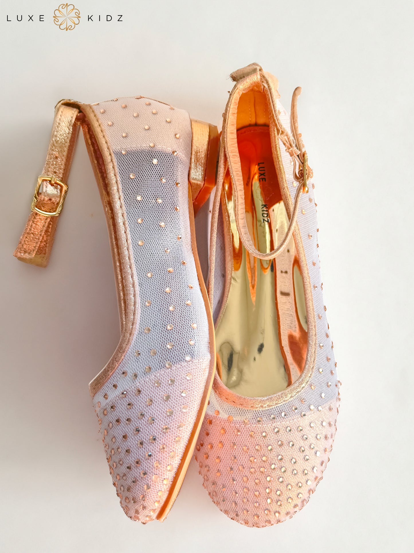 Girls' Dress Shoes-Luxe Kidz Jas-14