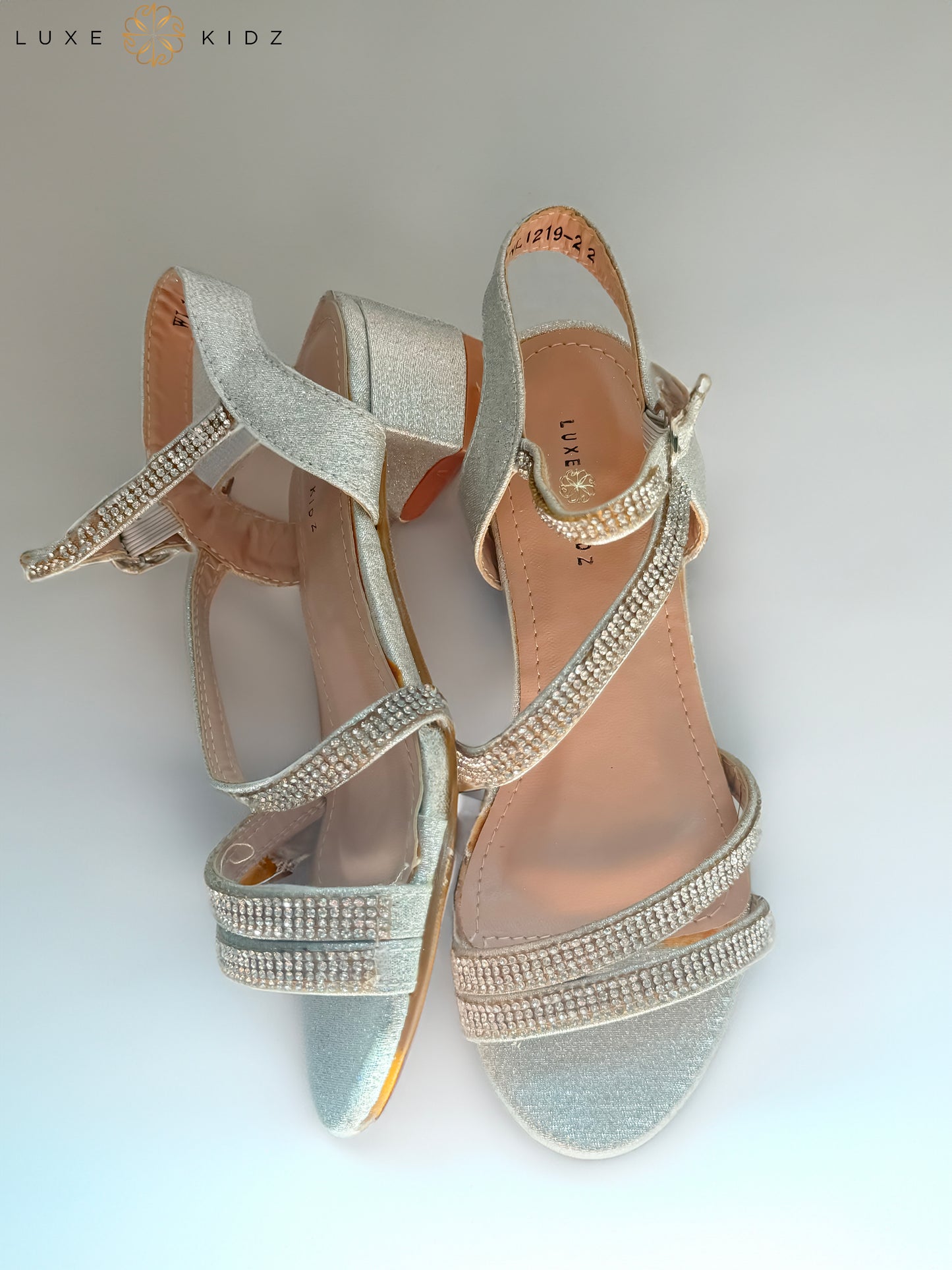 Girls Dress Sandals-Luxe Kidz WL1219-2