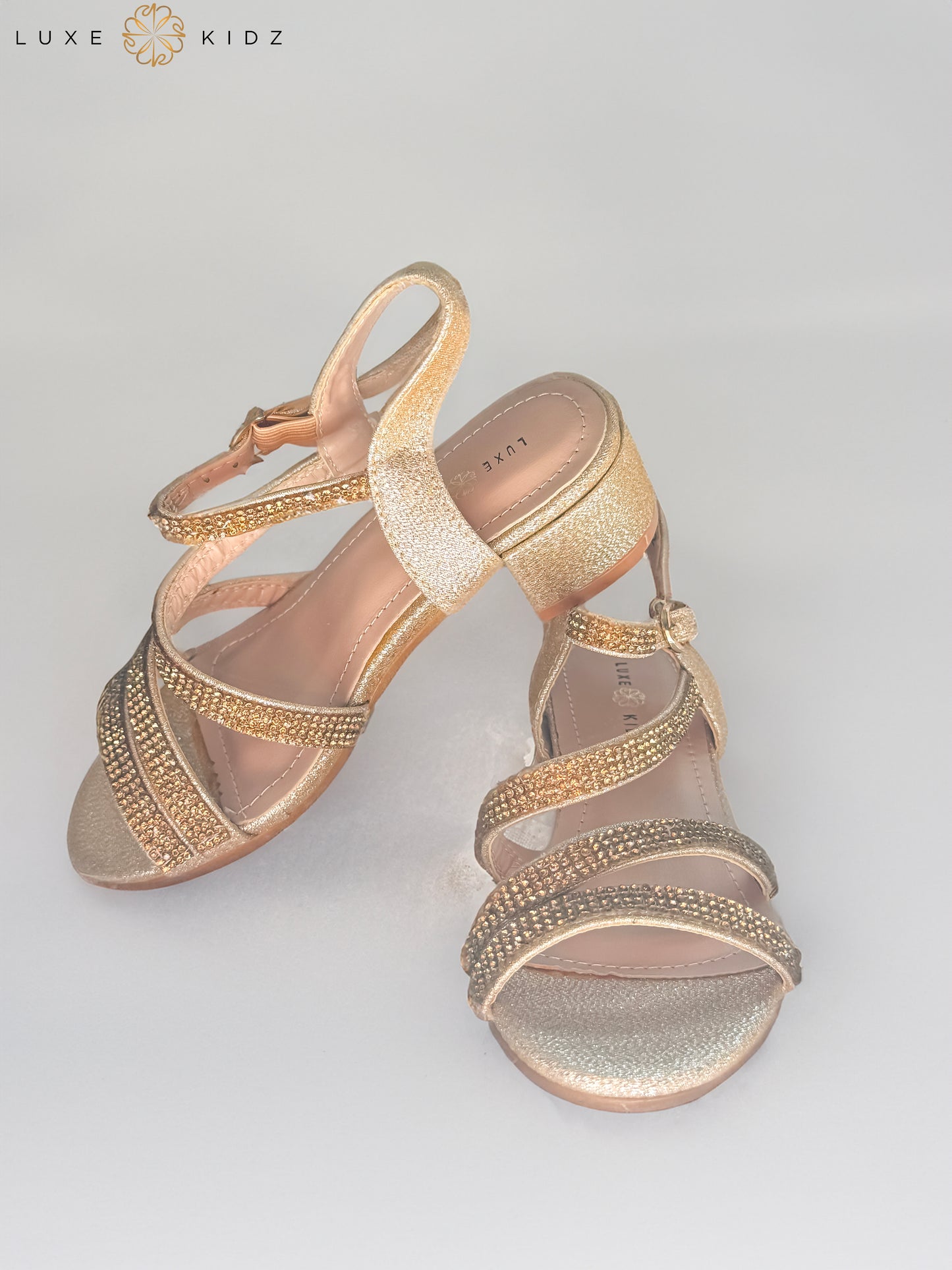 Girls Dress Sandals-Luxe Kidz WL1219-2
