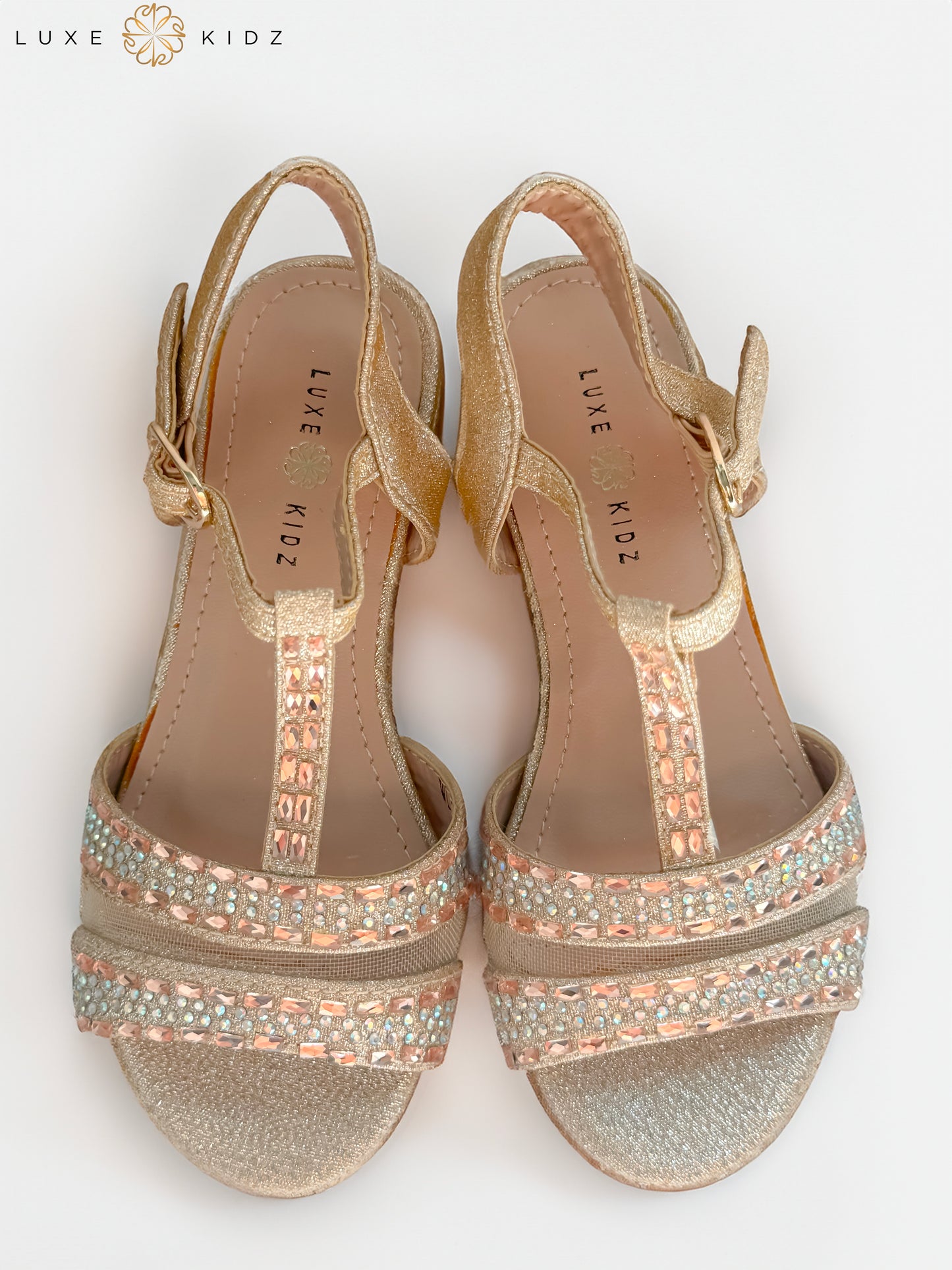 Girls Dress Sandals-Luxe Kidz WL1219-4