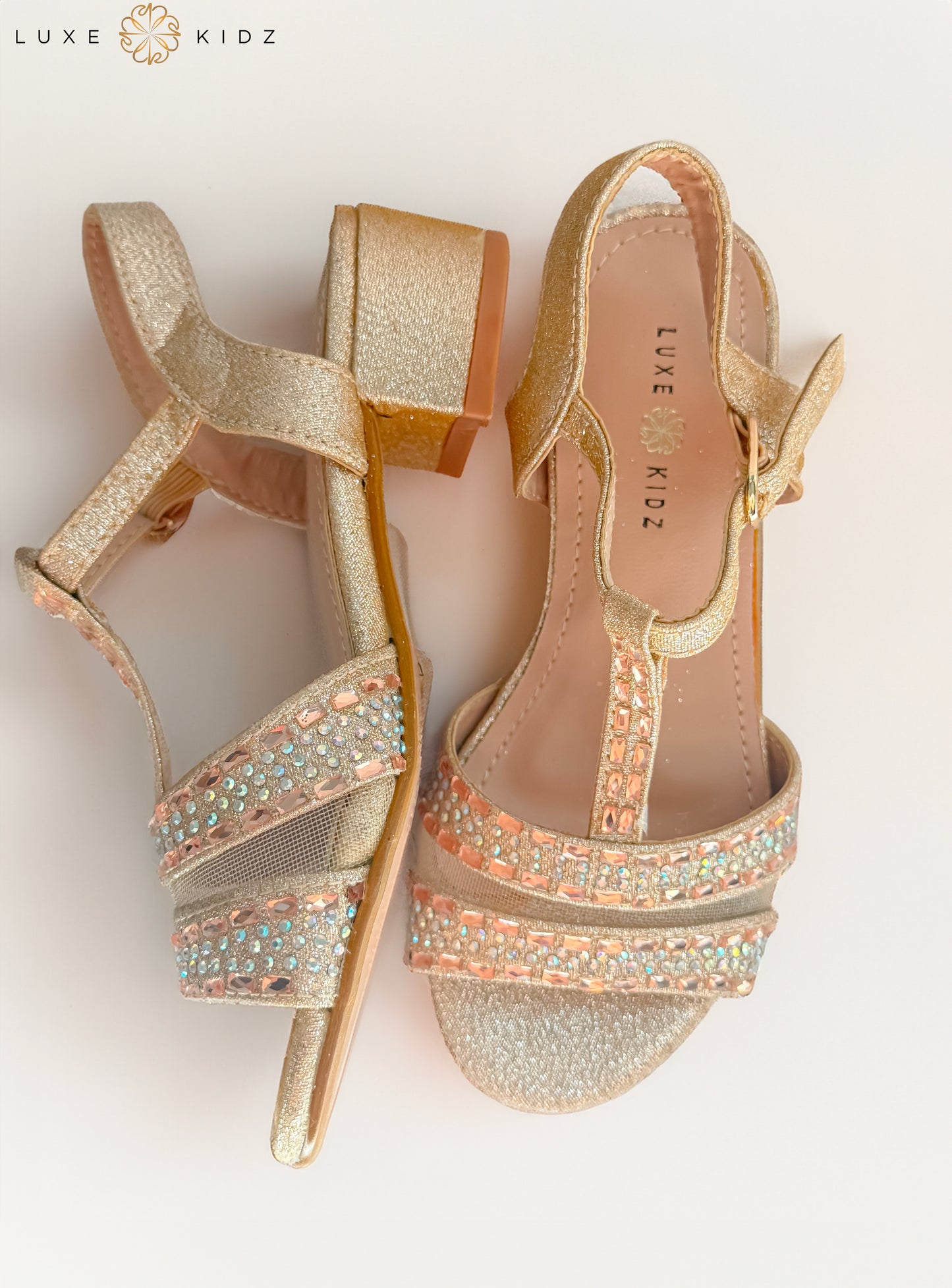 Girls Dress Sandals-Luxe Kidz WL1219-4